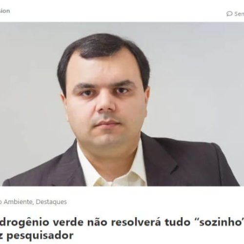 Hidrogênio verde não resolverá tudo “sozinho”, diz pesquisador.